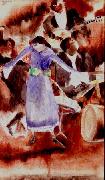 Charles Demuth The Jazz Singer Sweden oil painting artist